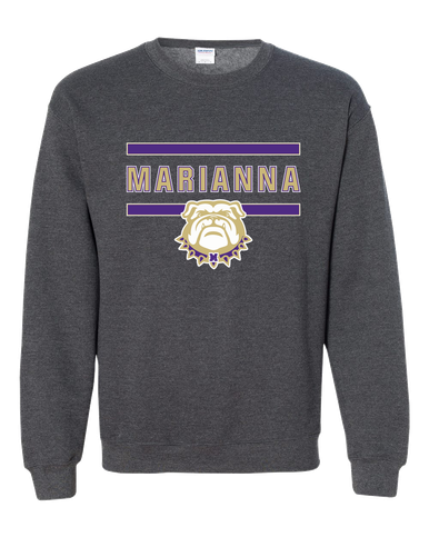 Marianna Bulldogs Mascot #4 Men's Sweatshirt