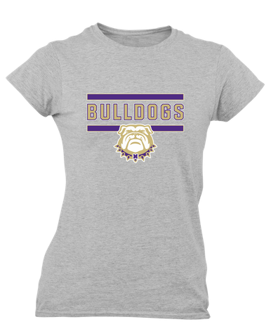 Marianna Bulldogs Mascot #5 Women's SS T-Shirt