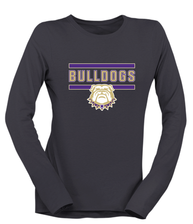 Marianna Bulldogs Mascot #5 Women's Premium LS T-Shirt