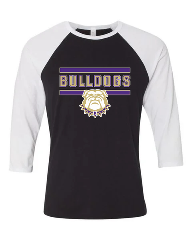 Marianna Bulldogs Mascot #5 Men's Baseball T-Shirt