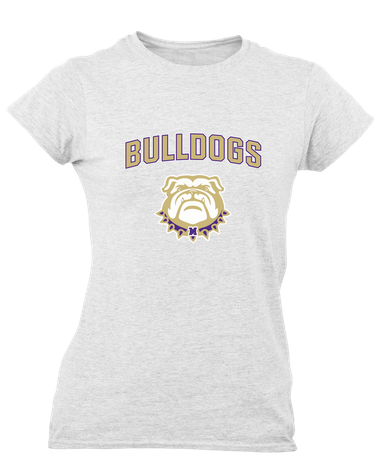 Marianna Bulldogs Mascot #6 Women's SS T-Shirt
