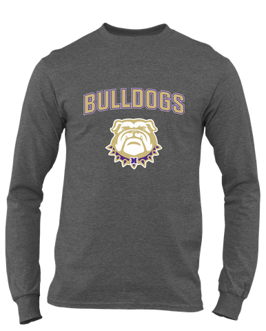 Marianna Bulldogs Mascot #6 Men's Premium LS T-Shirt