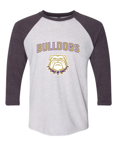 Marianna Bulldogs Mascot #6 Men's Baseball T-Shirt