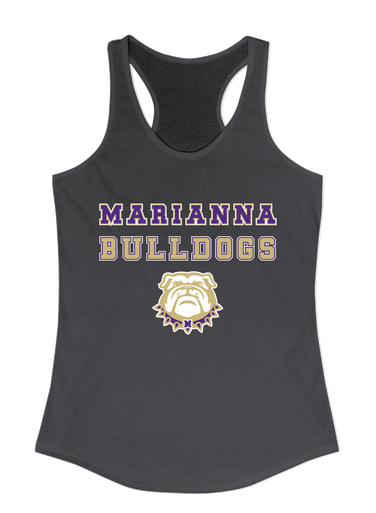 Marianna Bulldogs Spirit Women's Tank Top