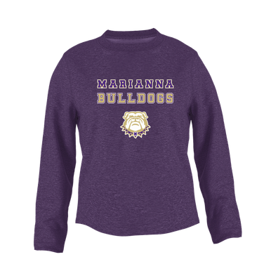 Marianna Bulldogs Spirit Women's Sweatshirt