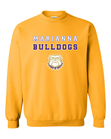 Marianna Bulldogs Spirit Men's Sweatshirt