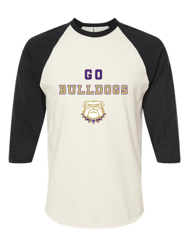 Marianna Bulldogs Go Team Men's Baseball T-Shirt