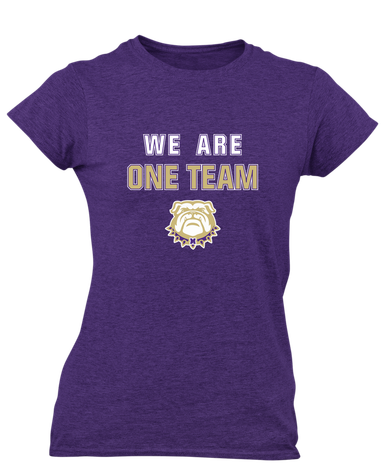 Marianna Bulldogs We Are One Team Women's SS T-Shirt