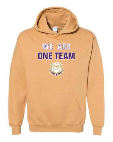 Marianna Bulldogs We Are One Team Men's Hoodie