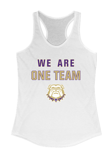 Marianna Bulldogs We Are One Team Women's Tank Top