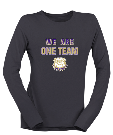 Marianna Bulldogs We Are One Team Women's LS T-Shirt