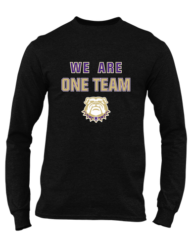 Marianna Bulldogs We Are One Team Men's LS T-Shirt