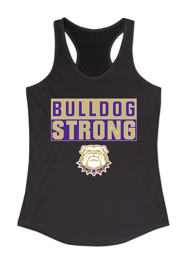 Marianna Bulldogs Strong #1 Women's Tank Top