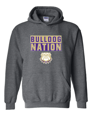 Marianna Bulldogs Nation #1 Men's Hoodie