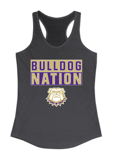 Marianna Bulldogs Nation #1 Women's Tank Top