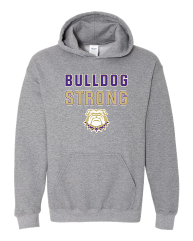 Marianna Bulldogs Strong #2 Men's Hoodie