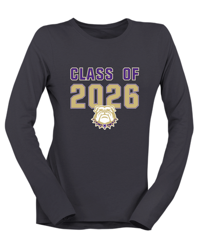 Marianna Bulldogs Class of 2026 Women's LS T-Shirt
