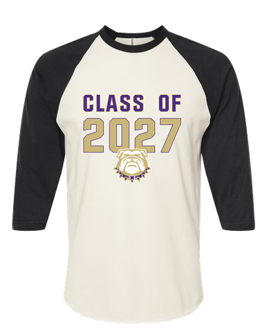 Marianna Bulldogs Class of 2027 Men's Baseball T-Shirt