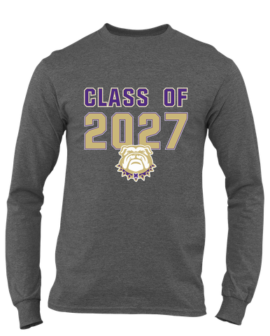 Marianna Bulldogs Class of 2027 Men's LS T-Shirt