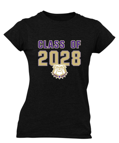 Marianna Bulldogs Class of 2028 Women's SS T-Shirt