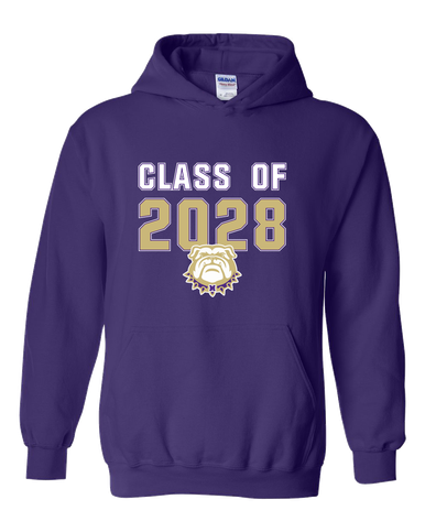 Marianna Bulldogs Class of 2028 Men's Hoodie