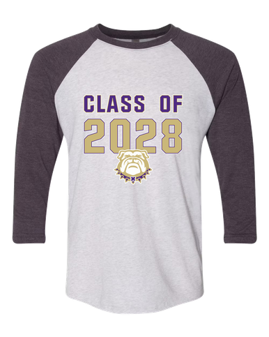 Marianna Bulldogs Class of 2028 Women's Baseball T-Shirt