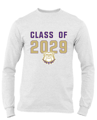 Marianna Bulldogs Class of 2029 Men's LS T-Shirt