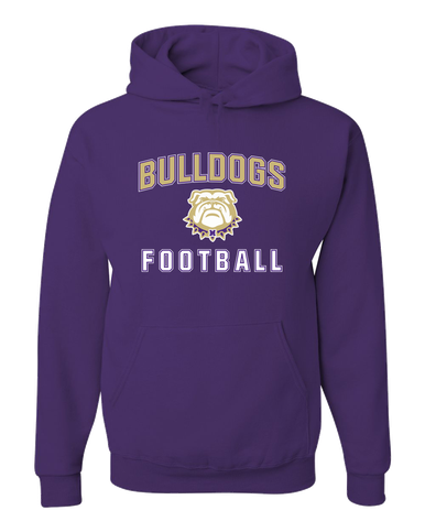 Marianna Bulldogs Football #1 Men's Premium Hoodie