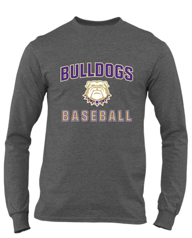 Marianna Bulldogs Baseball #1 Men's Premium LS T-Shirt