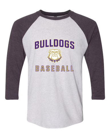 Marianna Bulldogs Baseball #1 Men's Baseball T-Shirt