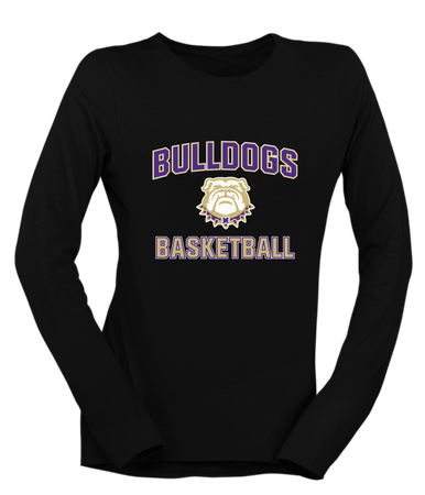 Marianna Bulldogs Basketball #1 Women's Premium LS T-Shirt
