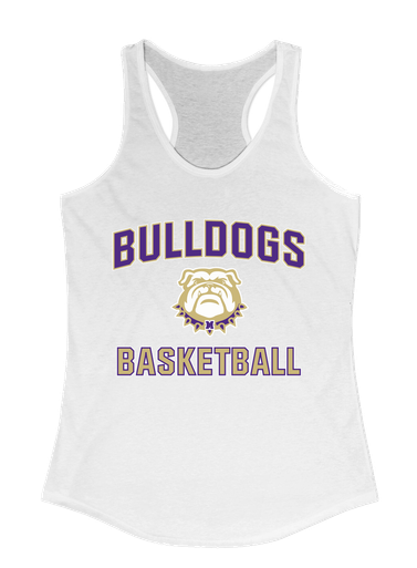 Marianna Bulldogs Basketball #1 Women's Tank Top