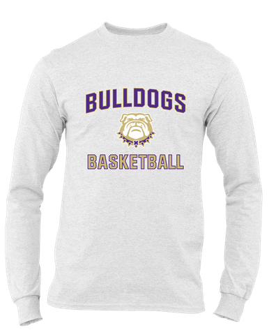 Marianna Bulldogs Basketball #1 Men's Premium LS T-Shirt