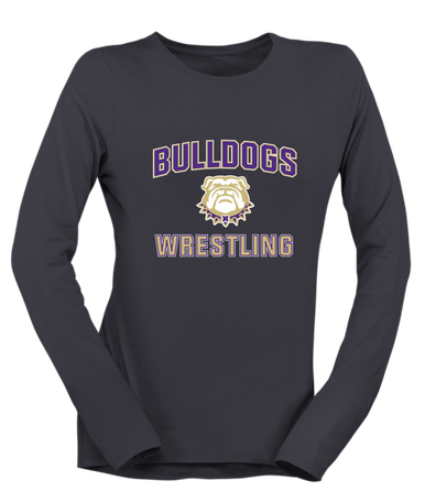 Marianna Bulldogs Wrestling Women's Premium LS T-Shirt