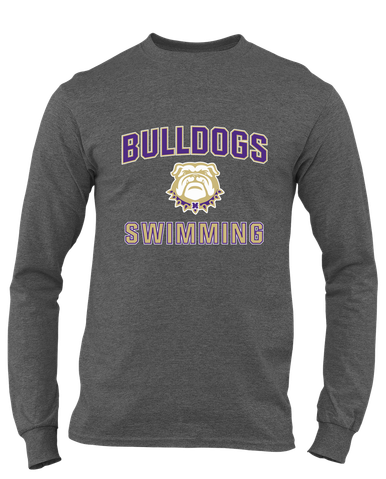 Marianna Bulldogs Swimming Men's Premium LS T-Shirt