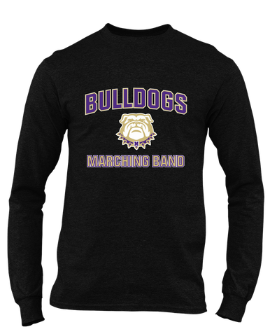 Marianna Bulldogs Marching Band Men's LS T-Shirt