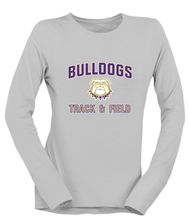 Marianna Bulldogs Track & Field Women's LS T-Shirt