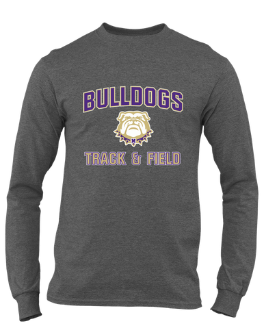 Marianna Bulldogs Track & Field Men's LS T-Shirt
