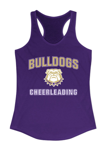 Marianna Bulldogs Cheerleading Women's Tank Top
