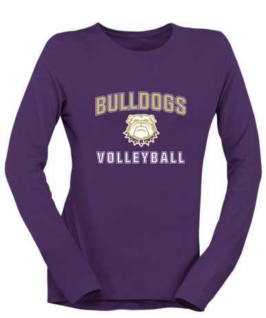 Marianna Bulldogs Volleyball Women's LS T-Shirt