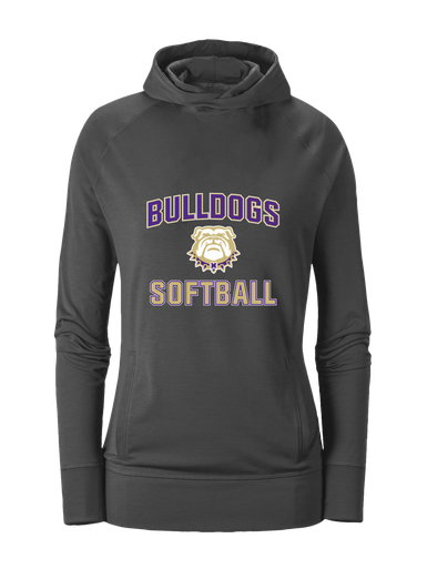 Marianna Bulldogs Softball #1 Women's Hoodie