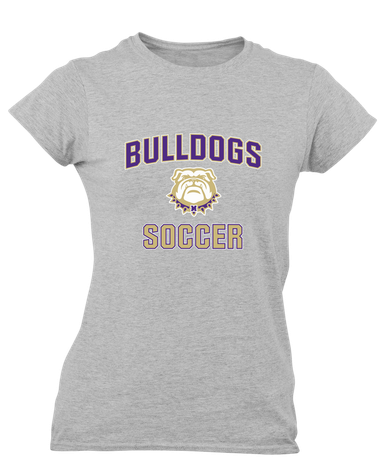 Marianna Bulldogs Soccer #1 Women's SS T-Shirt
