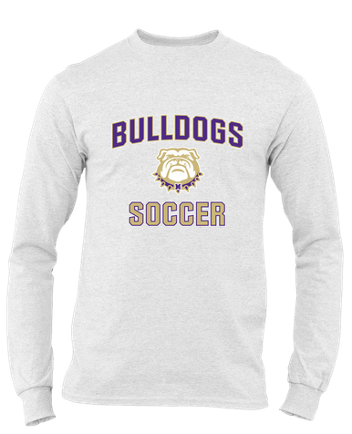 Marianna Bulldogs Soccer #1 Men's LS T-Shirt