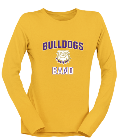 Marianna Bulldogs Band # 1 Women's LS T-Shirt