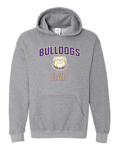 Marianna Bulldogs Dad Men's Hoodie