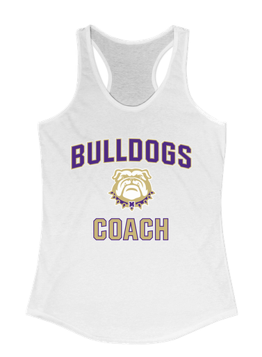 Marianna Bulldogs Coach Women's Tank Top