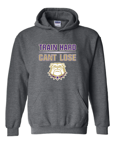 Marianna Bulldogs Train Hard, Can't Lose Men's Hoodie