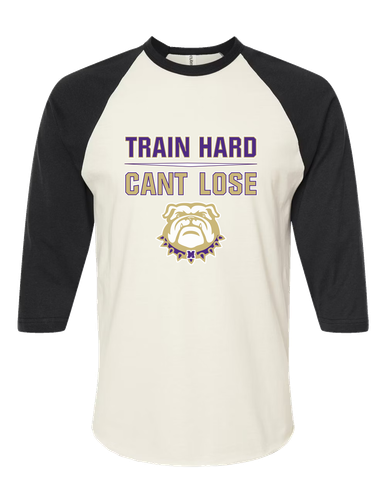 Marianna Bulldogs Train Hard, Can't Lose Men's Baseball T-Shirt