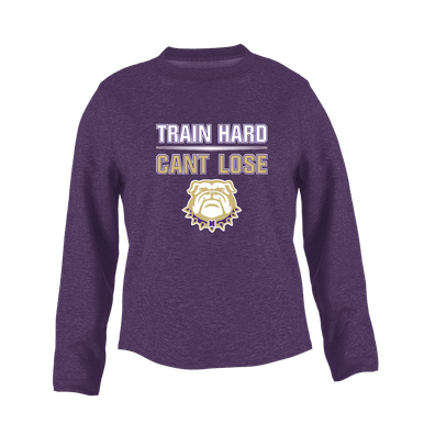 Marianna Bulldogs Train Hard, Can't Lose Women's Sweatshirt
