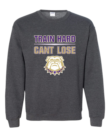 Marianna Bulldogs Train Hard, Can't Lose Men's Sweatshirt